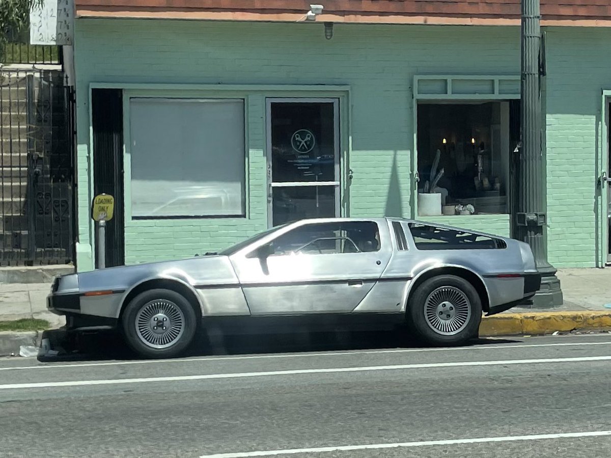 Seeing how good a DeLorean still looks just illustrates how bad the cyber truck design really is.