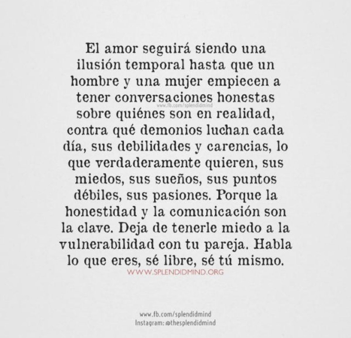 Compromiso y comunicación para hacerlo una realidad, al menos para ti