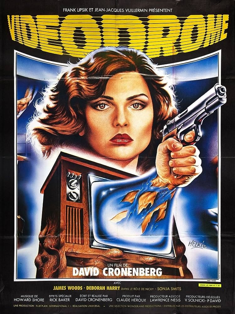 #NowWatching #DavidCronenberg's #Videodrome (1983) #JamesWoods #DeborahHarry