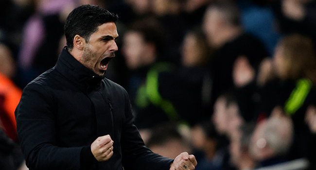 Arsenal Can Cope With Pressure Of ‘Beautiful’ Title Challenge – Arteta channelstv.com/2024/04/28/ars…