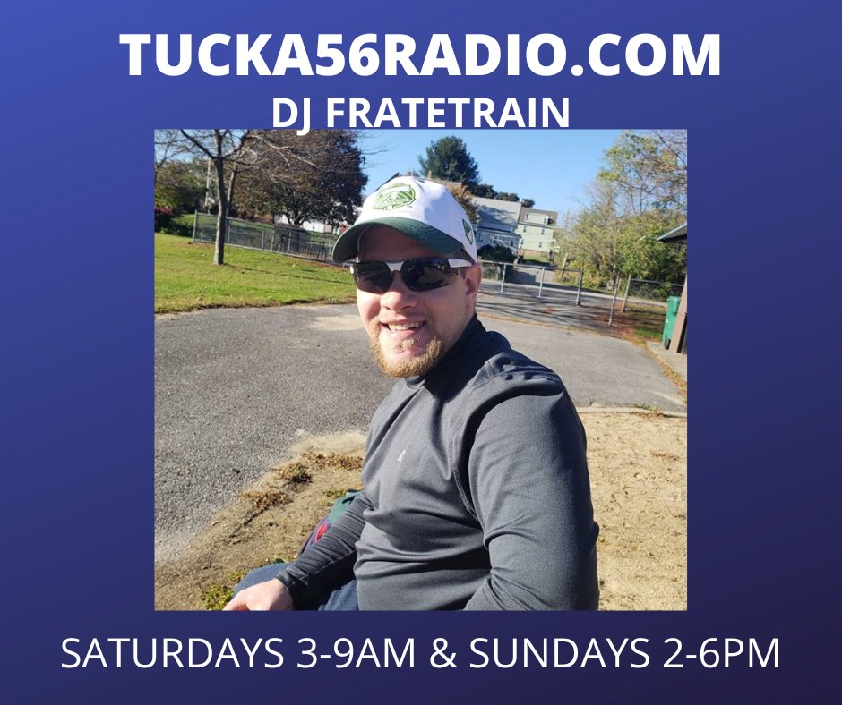 #OnTheAirNow DJ Fratetrain 2-6pm
#ThrowbackWeekend
#nowstreaming
#ListenLive
mytuner-radio.com/radio/tucka56r…
TUCKA56RADIO.COM
Follow us on Facebook and “X” (Twitter)
facebook.com/TUCKA56RADIO
@radiotucka56