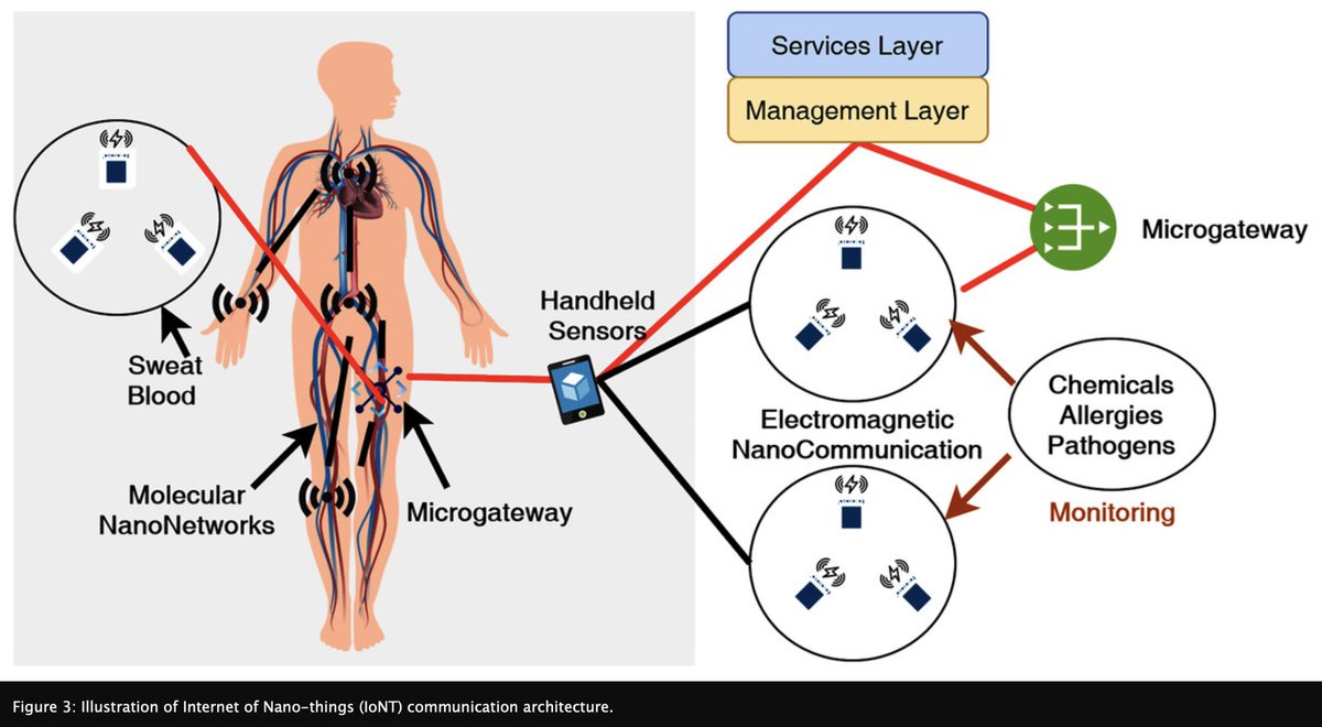 IEEE 802.15.6

#MedicalBodyAreaNetwork 

#NanoRouting

#ElectronicWarfare #ElectroMagneticWarfare

Medical Doctors are routing electrical computer data through your tissue remotely

There was no informed consent

#WirelessNanoSensorNetworks

#IntraBodyNanoSensorNetworks