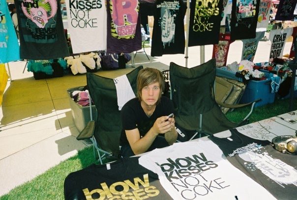 When my first DTC brand was on the Vans Warped Tour in summer 2009 (that’s me at 20 years old)