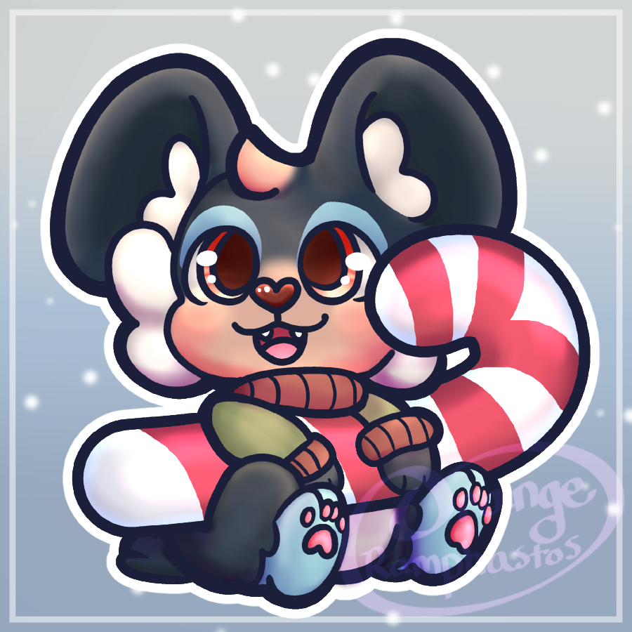 A perfect day for a minty candy cane! 🍬☃