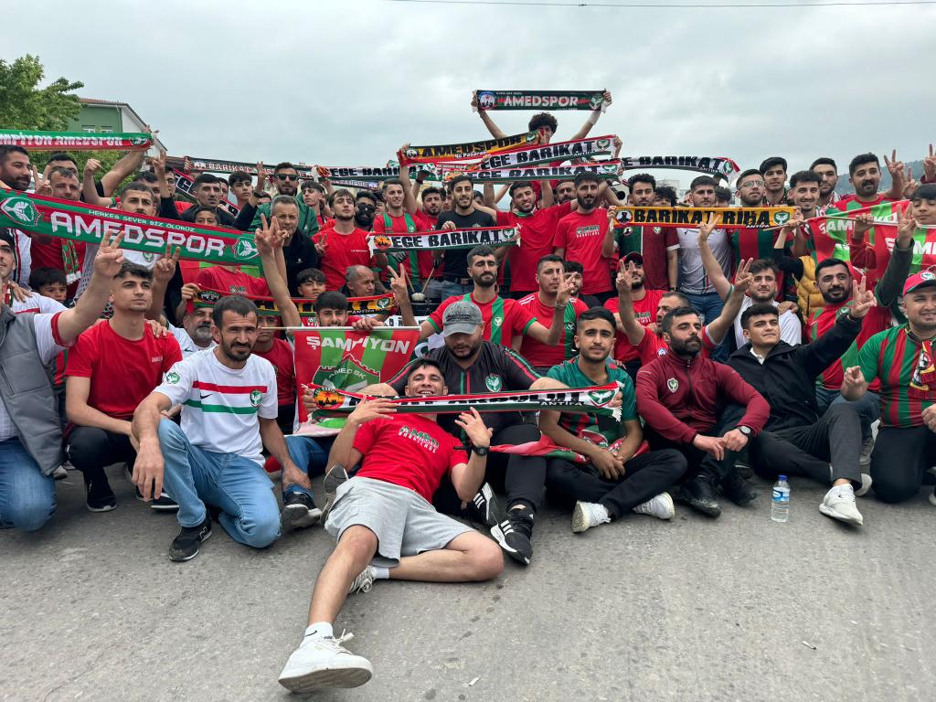 Şampiyon AMEDSPOR varolsun @amedsporbarikt 💚❤️