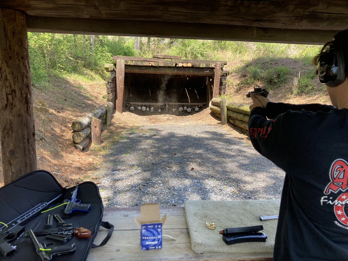 Range time with my oldest son…