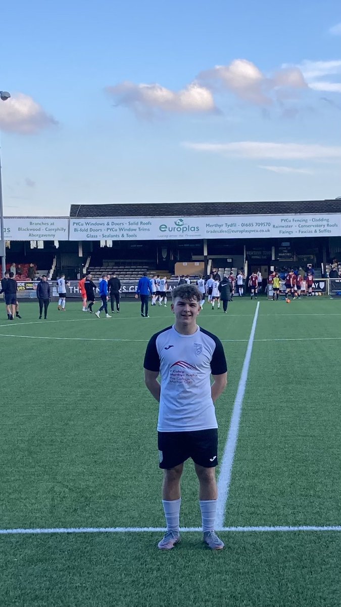 Well that’s the end of junior football, so many memories just can’t type, go well my boy you achieve what you have at a junior level then senior level I’d say well done! Super proud go well buddy ⁦<a href="/MerthyrTownFC/">The Martyrs</a>⁩ ⁦<a href="/MerthyrAcademy/">Merthyr Town Academy</a>⁩