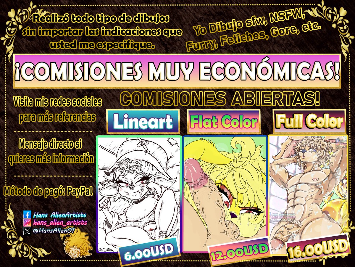 HansAlien01's tweet photo. 💥💛OPEN ECONOMIC COMMISSIONS!💛💫 More info: 💌✏️Follow me for more waifus!💥
-English/Spanish #sfw #NSFW #opencommissions #drawcartoon #fanart #waifus #waifu #furryartists #furry #girlfurrys #furrygirlart #dibujodigital #boobs #opais #Comision #rule34 #fetişizm #fetisch #furry https://t.co/9v0jJa9WGz