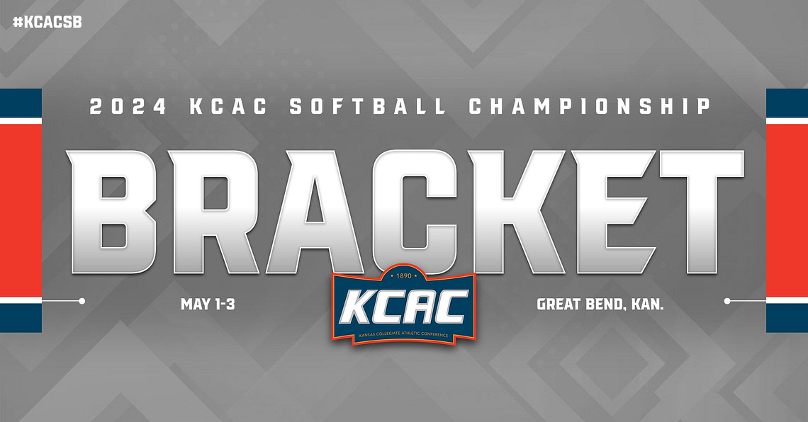 The field is set for the 2024 KCAC Softball Championship tournament in Great Bend! #KCACsb Bracket: bit.ly/kcacSBchampion… @NAIA @exploregbks