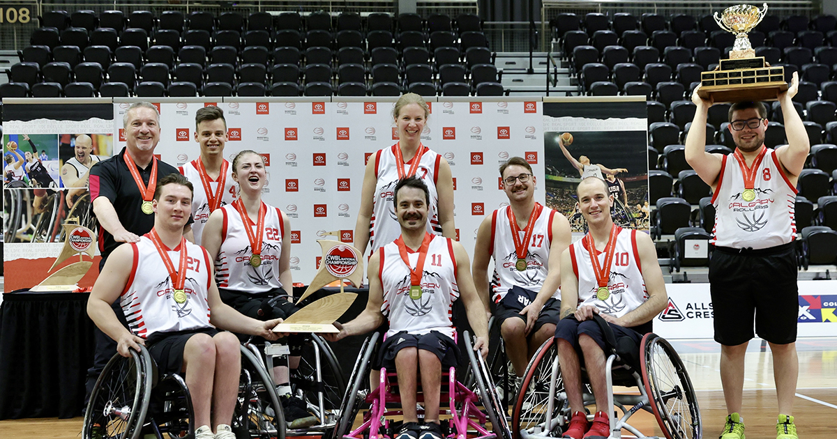 Calgary Rollers top Gladiateurs de Laval to win CWBL National Championship

Full recap: tinyurl.com/kma6wurn

#CWBLNationals | #WheelchairBasketball

📸 : Fran Harris