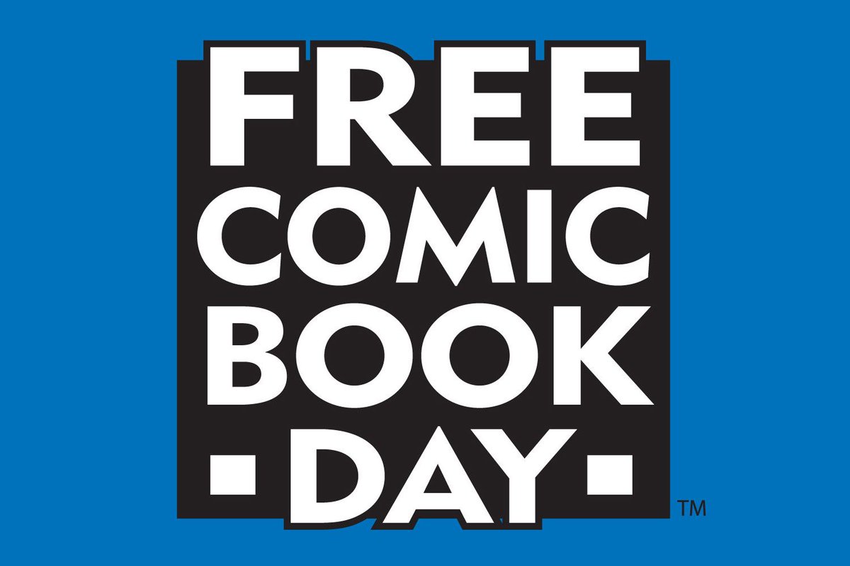 REMINDER: This coming Saturday is FREE COMIC BOOK DAY. FCBD is truly the most wonderful time of the year! DETAILS: freecomicbookday.com #comicbooks #freecomicbookday #comics @freecomicbook