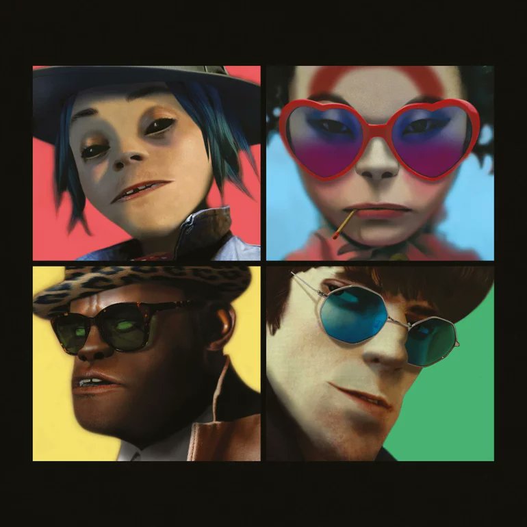 7 years ago, Gorillaz released 5th studio album 'Humanz'.

- 1+ billion streams on Spotify
- 400+ million streams on YouTube
- #2 on Billboard 200 (140,000 copies sold)
- #2 on UK Albums Chart
- Gold certification in the UK

#gorillaz