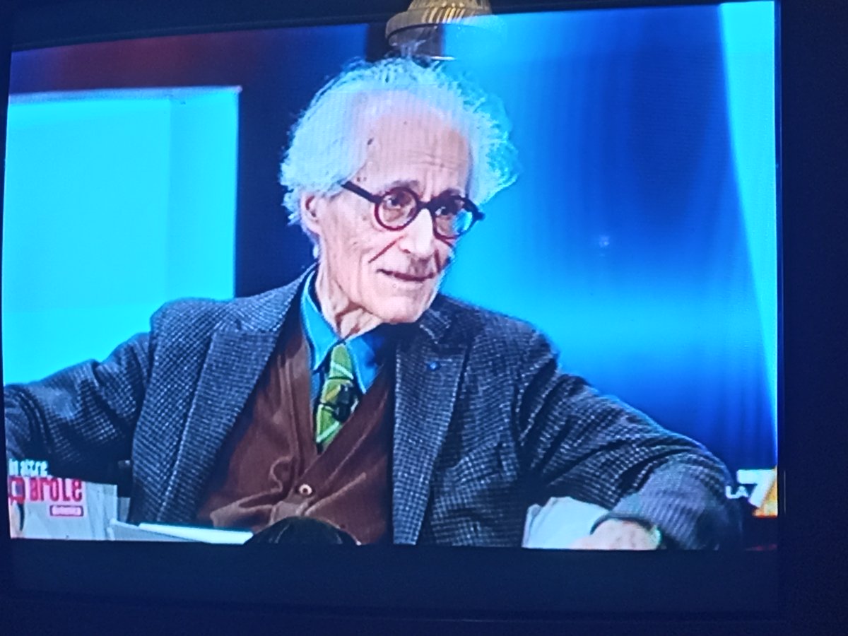 Gramellini: l'ultima volta che ha fatto qualcosa per la prima volta? 
Canfora: nell'ultimo mese sono stato rinviato a giudizio...

#iostoconcanfora @inaltreparole @La7tv