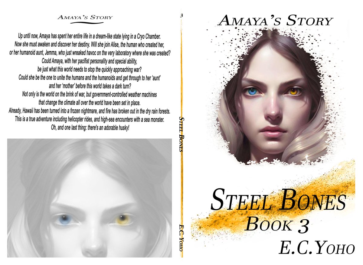 Here is a first look at the book cover for book number 3 in the Iron Heart Series, also a bonus Back blurb release!
Steel Bones: Amaya's Story! let me know what your thoughts are! #bookcover #ComingSoon #indieauthor #scifibooks #YA #books #BookTwitter #book 
@Cyrls_Corner