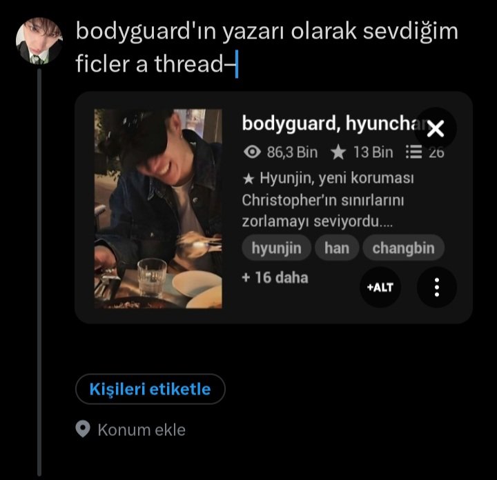 elimde boyle bisi var ve bekliyo napcam