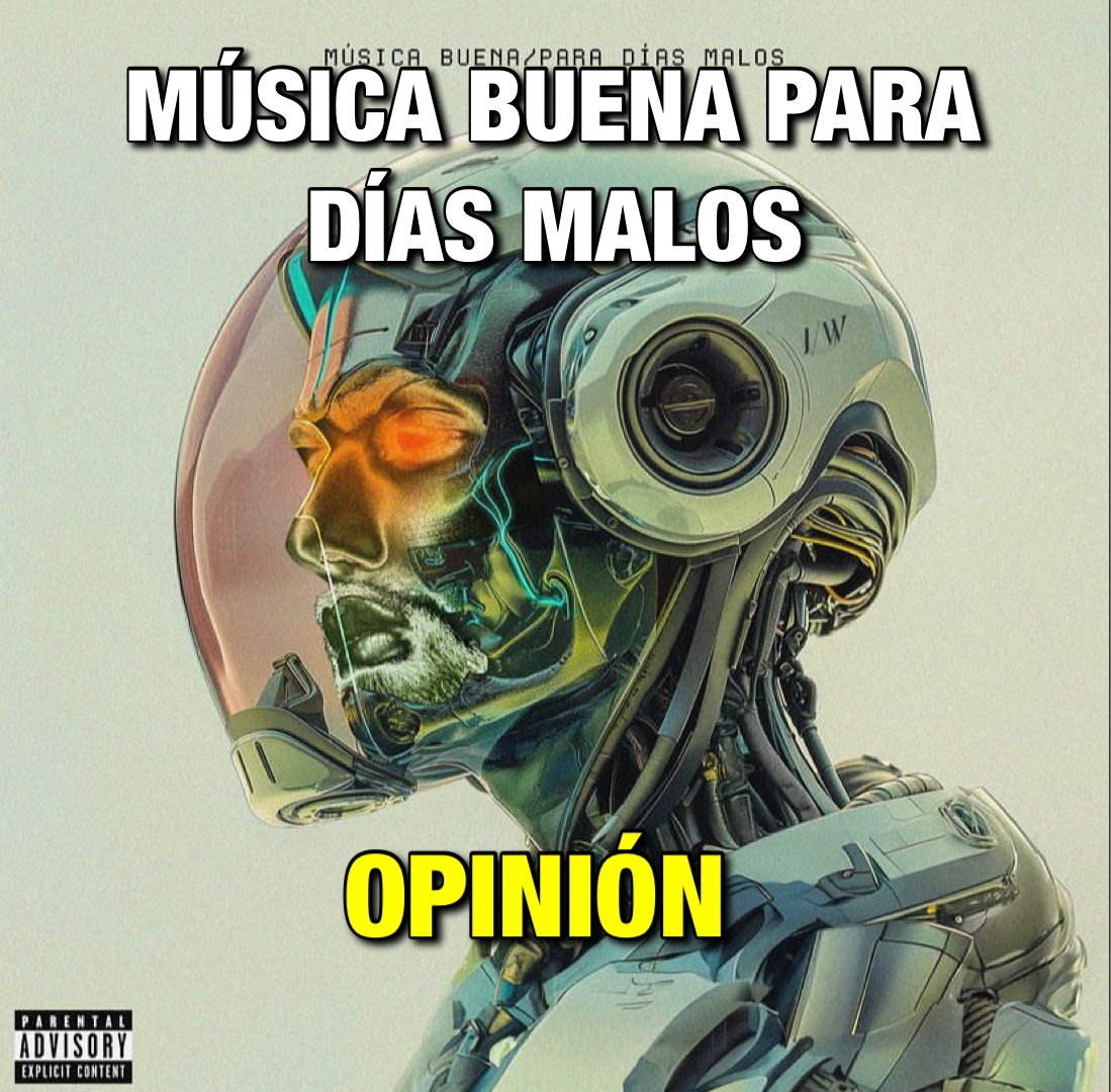 madellca's tweet photo. “Música buena para días malos” es el nuevo disco de Jay Wheeler y el nivel del artista en esta obra me ha parecido meritorio de estrenar una nueva sección en la cuenta. El álbum tiene una ambientación futurista desde la portada y cuenta con 13 canciones. 🧵👇#jaywheeler #mbpdm https://t.co/jIynKXMSLM