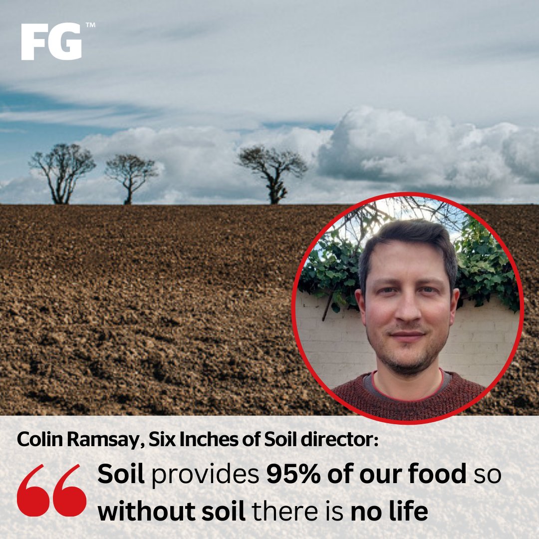 Paul Harvey, an American radio broadcaster once said, 'Despite all of our accomplishments, we owe our existence to a six-inch layer of topsoil and the fact that it rains.' Read more from @sixinchessoil director Colin Ramsay⬇️ farmersguardian.com/blog/4201557/c… #soil #farming #food #farmers