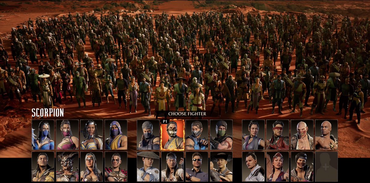 Who was the first character you picked in the final chapter of MK1? #MortalKombat1