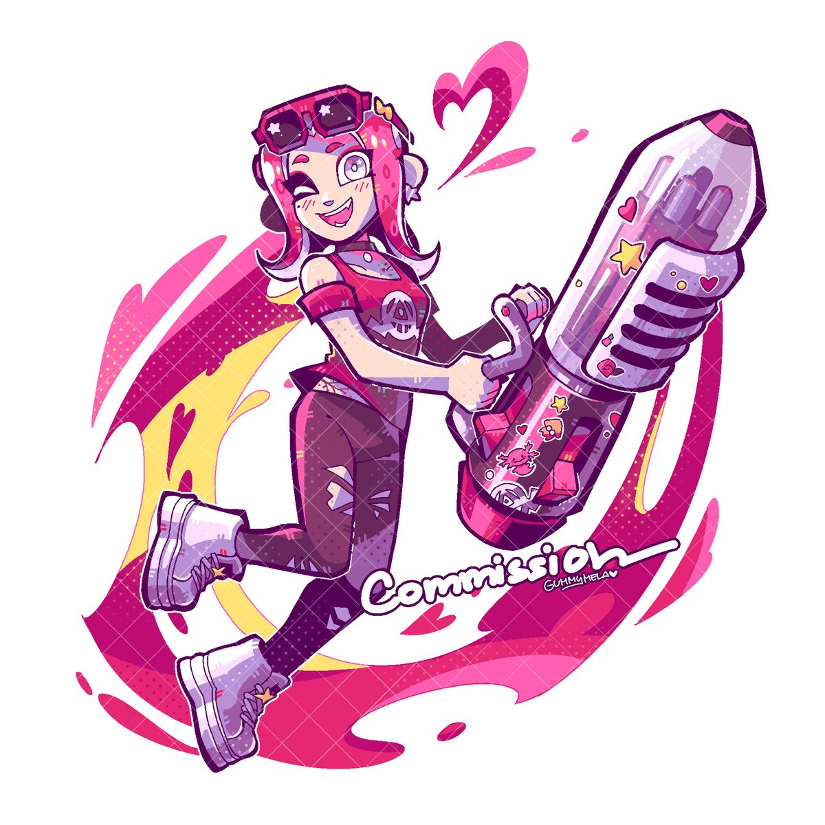 c0mm for @/FRIDAYWAVE 🩷✨