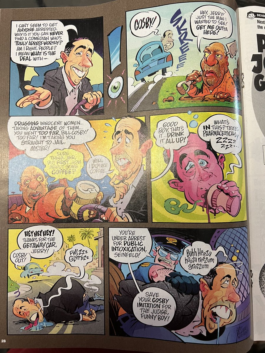 @elonmusk Comedy is still legal... here's the lates @MADmagazine