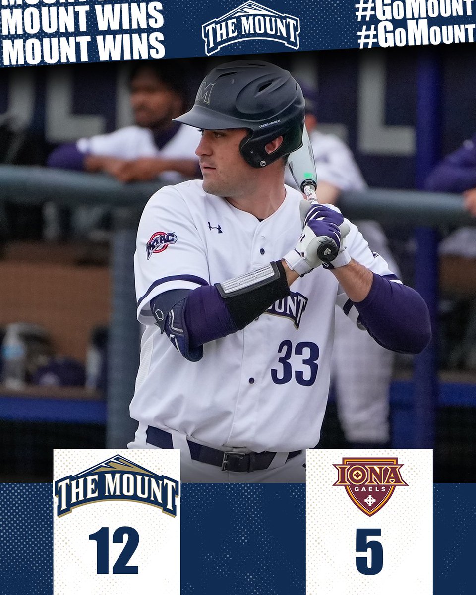 Mount St. Mary's Baseball tweet media