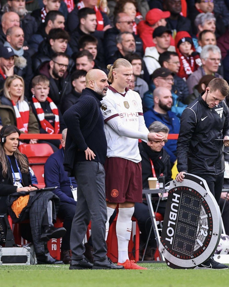 🎙️ Erling Haaland on Pep Guardiola: “He’s done great things; he’s truly a special one. I enjoy working with him, and hopefully will for some more years.”