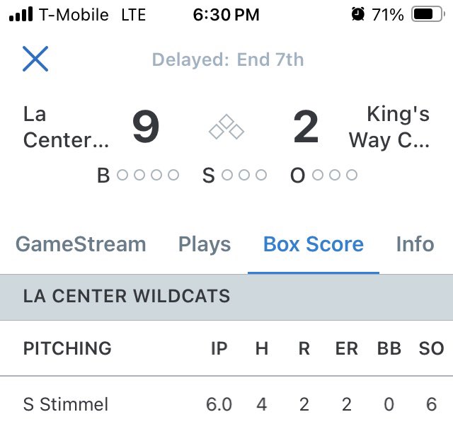 ChumpStimmo's tweet photo. @360TMart With 86/63 pitches! https://t.co/tOSIvPP6Z1