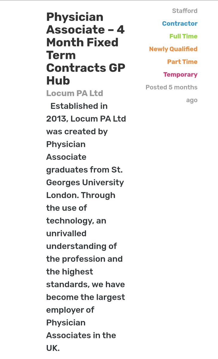 Oh dear @InfoPars only have one PA job going jobs.our-path.co.uk/jobs.aspx?d=Ph… And the jobs on the job board at the PA Magazine run by @LocumPA_Ltd are 5 months old pa-per.co.uk/jobs Tough times ahead I imagine