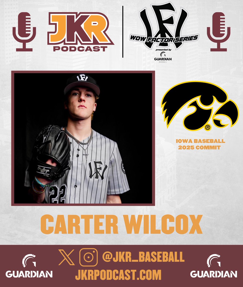 JKR_Baseball's tweet image. ‼️ AVAILABLE NOW ‼️
⚾️Episode #462⚾️
🔴 Carter Wilcox
🟠 2025 Iowa Commit
🔴 Discuss Colorado HS Baseball, his velocity progression, his relationship with Evin & @WowFactorNation , and much more!
🎧 podcasts.apple.com/us/podcast/jkr…