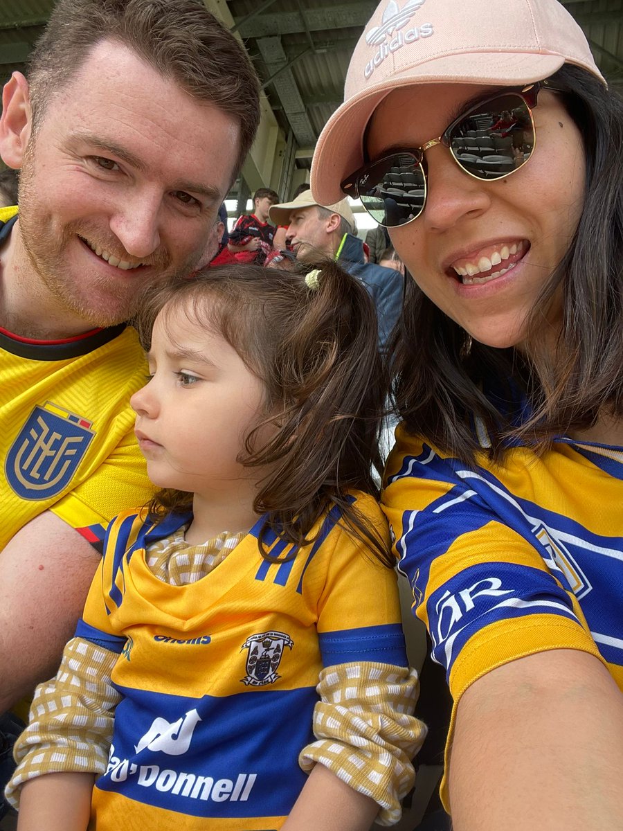 Her first day out and we were on the right side of the result, thank god. #upthebanner #behindenemylines