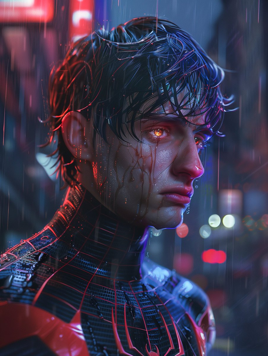 Don't cry, will be better 
#Spiderman