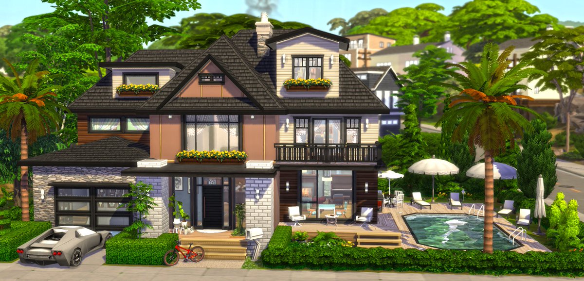 @tomi1sh Family House ea.com/games/the-sims… #Sims4 #TheSims4 #TheSims #ShowUsYourBuilds #ShowUsYourBuild #growingtogether