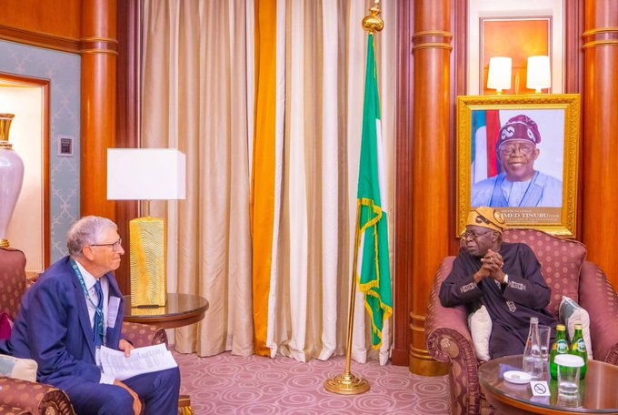 PRESIDENT TINUBU TO BILL GATES

“TECHNOLOGY IS THE ENEMY OF CORRUPTION; WE ARE INVESTING IN TECHNOLOGY TO ENSURE TRANSPARENCY AND ACCELERATE PERFORMANCE”