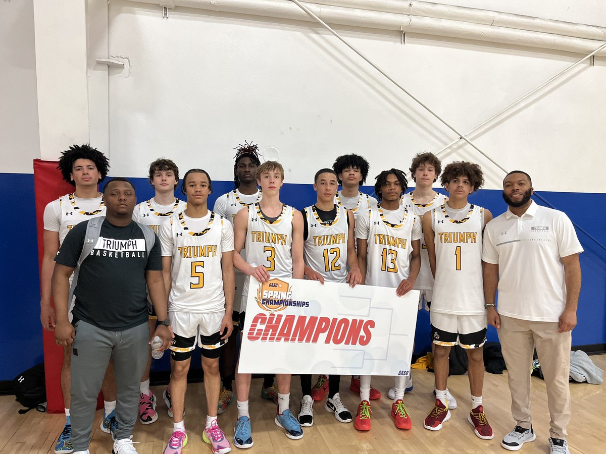 🏆 Spring Championships | #GASO NBA Champion | Blue Triumph 16U UA Rise