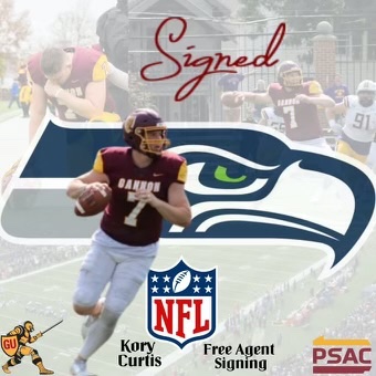 Congrats to former Golden Knight @KoryCurtis12 We can’t wait to see what you do next! @Seahawks @NFL