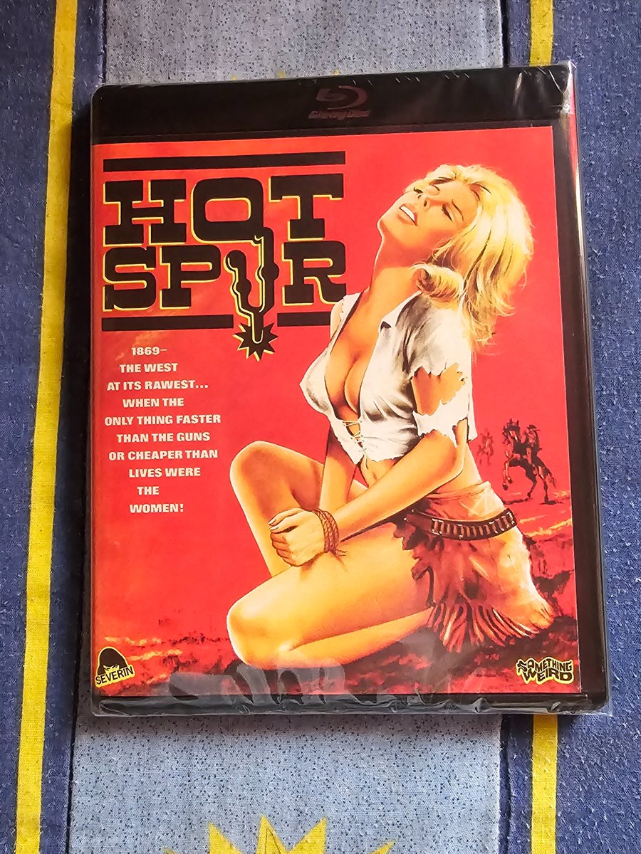 Tonight's movie - Hot Spur (1968) From @SeverinFilms #PhysicalMedia #SevernFilms #Exploitation