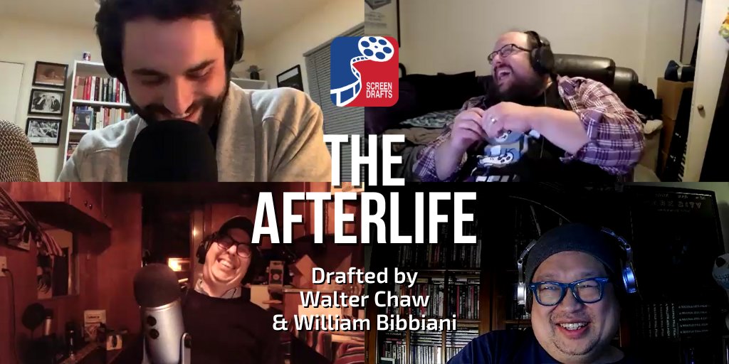 ICYMI! Film critics / writers @WilliamBibbiani & @mangiotto joined us at the draft table to competitively / collaboratively rank the 7 best movies ever made about THE AFTERLIFE! podcasts.apple.com/us/podcast/scr…