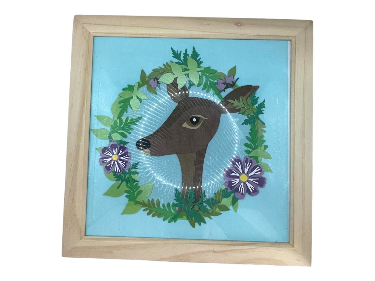 Spring Deer 3D paper art comes with the frame
folksy.com/items/8324941-…

 #CraftBizParty #HandmadeHour #ShopIndie #UKCrafterHour #UKGiftHour