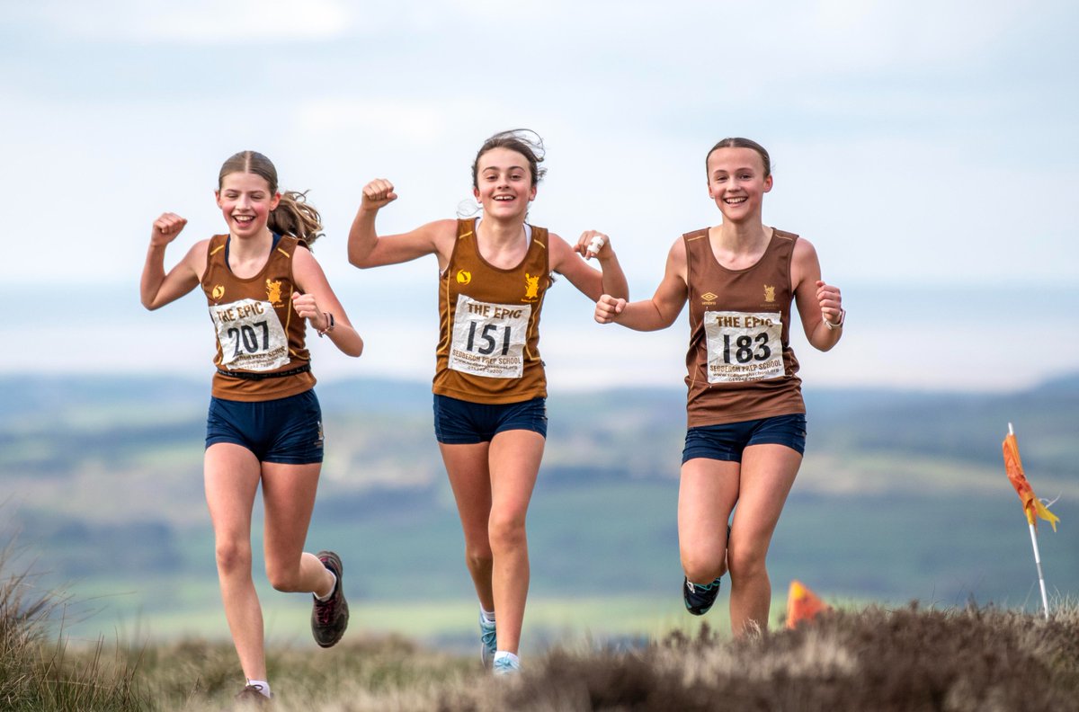 Hugely impressed by the resilience shown by all of the Year 7 & 8 @Sedbergh_Prep runners in their Epic yesterday morning. 🐺Big shout out to future Luptonian Grace who was third girl home 🥉🏃‍♀️as well as these legends who we are super excited to see joining the wolfpack! 🖤🐺🤍