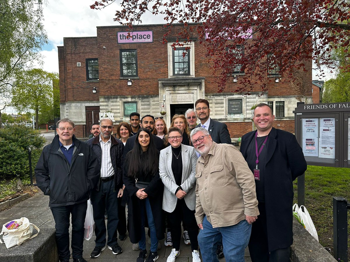 Manchester Labour campaigning right across the city this weekend to re-elect Andy Burnham and local Labour councillors. Great to be joined by so many MPs, Cllrs and activists