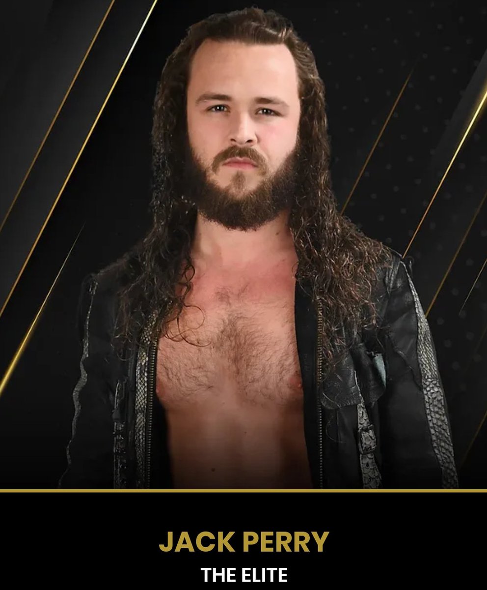 Jack Perry’s updated render on the AEW roster page acknowledging him officially as a new member of The Elite. 🔥