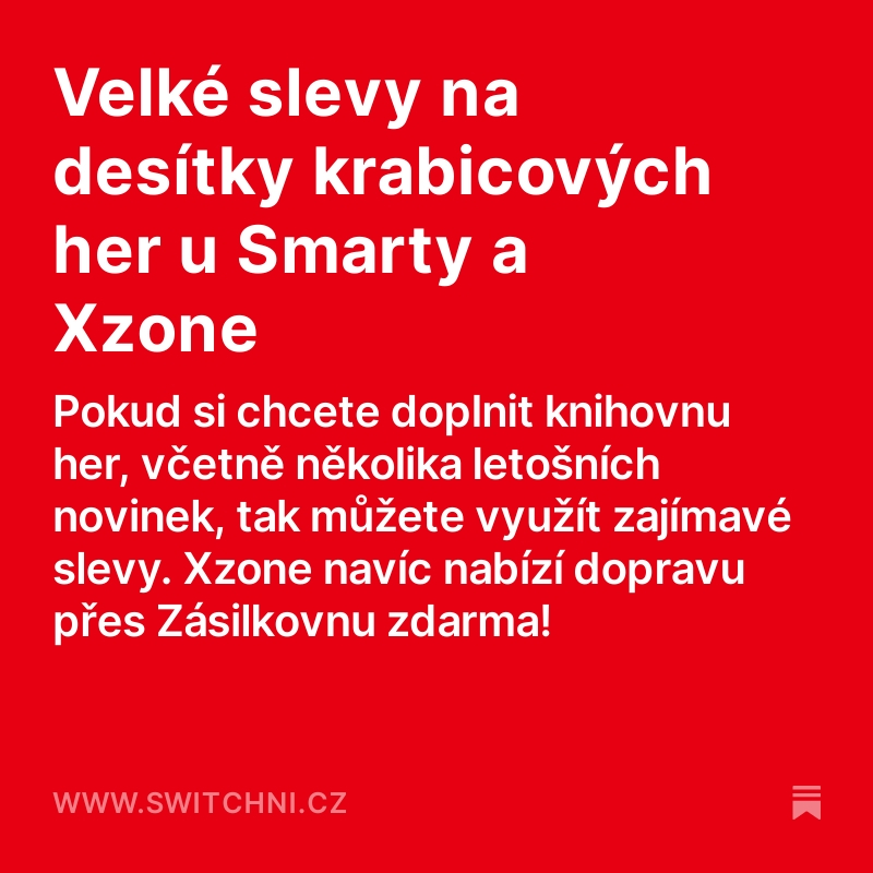 ScottyCZE's tweet photo. Velké slevy na desítky krabicových her na Nintendo Switch u Smarty a Xzone #NintendoSwitch https://t.co/tdyTcYt1xQ https://t.co/QhLlMbWg2A