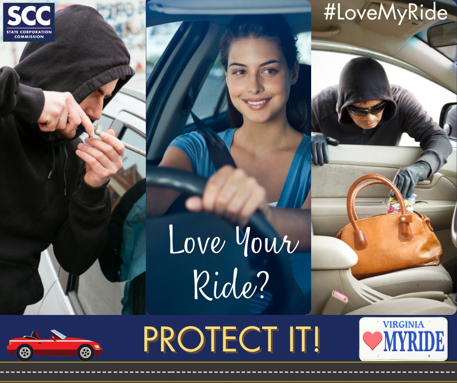 #DYK: If you live in a high-crime area, you may pay more for #autoinsurance due to the increased likelihood of #vehiclethefts? Even parking your car on the street instead of in a garage may increase what you pay for auto #insurance. scc.virginia.gov/pages/Theft-Pr… #LoveMyRide