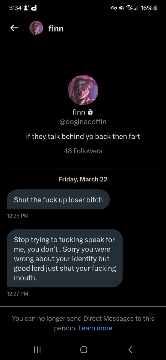 I don't even know who this is 💀 Get help or some talking points other than 'shut the fuck up loser bitch'