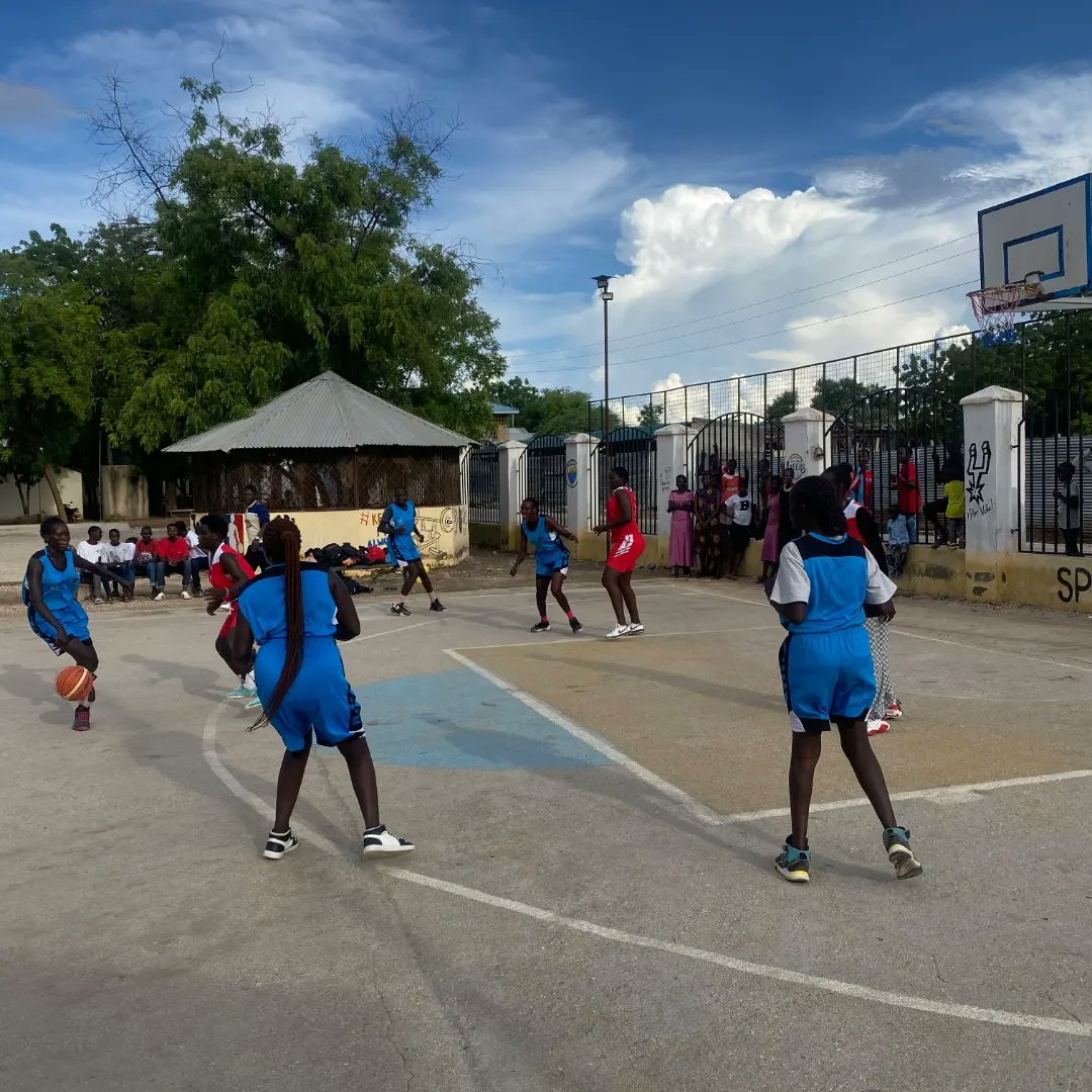 K.k Dream a girls basketball club representing young women and girls in Kakuma and Kalobeyei both the host community and the refugees.