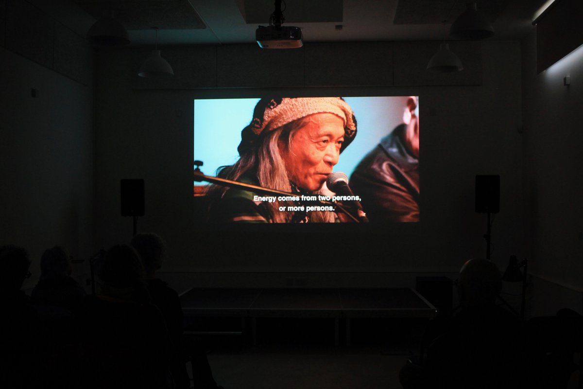 energythefilm's tweet photo. Thanks so much to @fullofnoises for having us today! Lovely to meet everyone. 🎥🍿🎶🎬
Energy: A #Documentary About Damo Suzuki - @ Full of Noises - 28 April 2024
#FON - Sound art & new #music in #Cumbria
#damosuzuki #damosuzukisnetwork https://t.co/etQtFebSmP