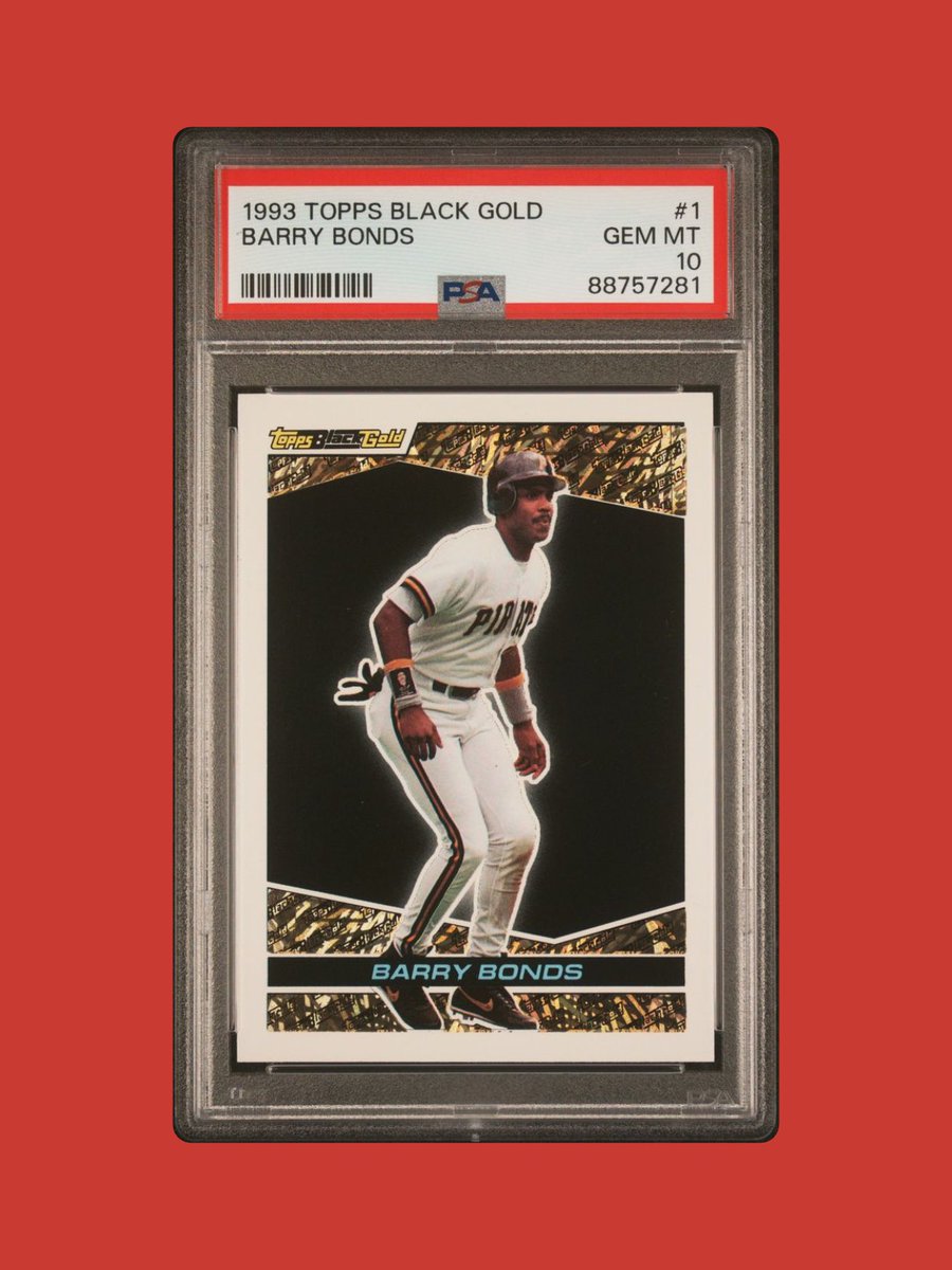 Barry Bonds 1993 Topps Black Gold #PSA10 $135 obo
#baseballcardsforsale