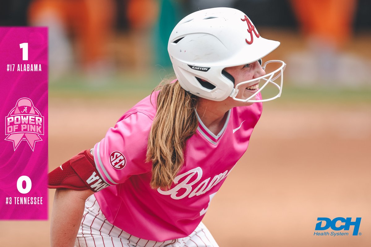 Last one. Best one! The Tide takes down the Volunteers in the regular season finale at Rhoads! #PartyAtRhoads | @AlabamaSB