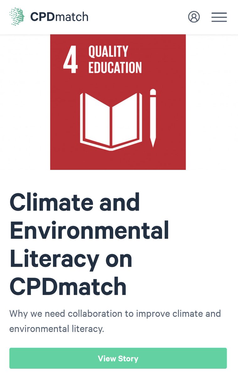 Climate change Environmental degradation The global goals First, do no harm The voice of healthcare How suppliers can support Why I developed CPDmatch cpdmatch.co.uk/posts/climate-… @CPDmatch @NHSEngland @GreenerNHS @NicolaWesley @HI_NENC @DrTonyYoung @AmmarMirza @GlobalGoalsUN