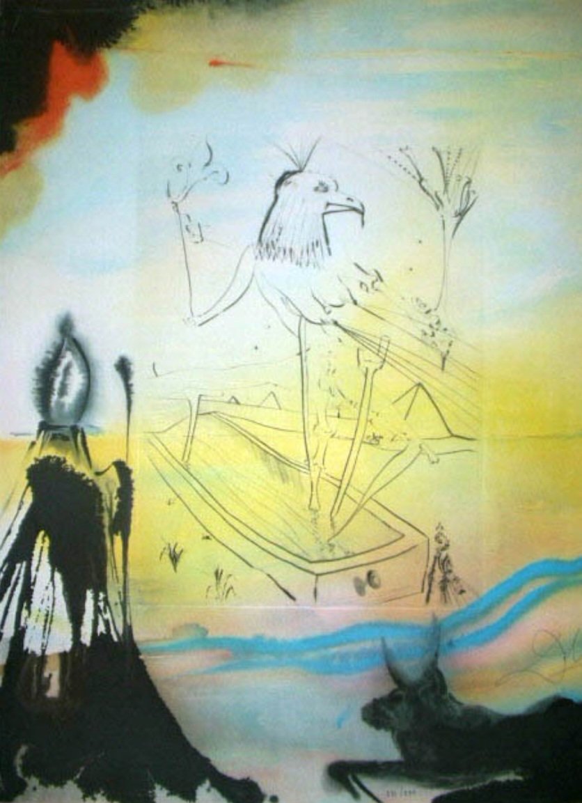 Musa ve monoteizm serisi - Horus'un yutulması
#salvadordali